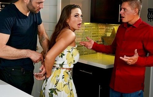 Любовник пришел в униформе копа и знал что рогатый муж его любовницы ничего не поймет.